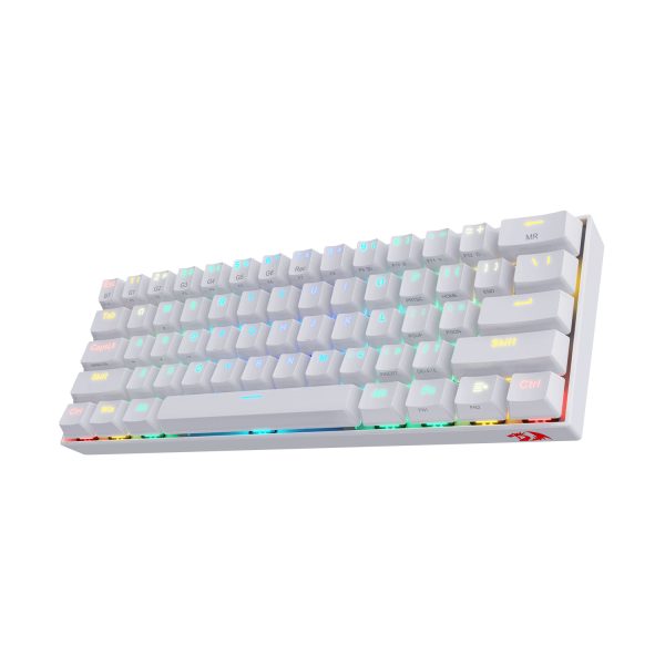 REDRAGON K530W-RGB DRACONIC WHITE, Teclado Mecánico - Imagen 4