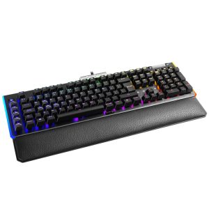 EVGA 812-W1-20SP-K2 teclado Juego USB QWERTY Inglés Negro, Gris