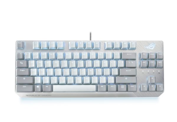 ASUS ROG Strix Scope NX TKL Moonlight White teclado Juego USB Blanco