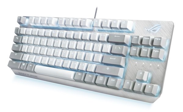 ASUS ROG Strix Scope NX TKL Moonlight White teclado Juego USB Blanco - Imagen 2