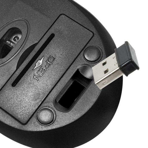 Klip Xtreme Vector ratón Oficina Diestro RF inalámbrico Óptico 1600 DPI - Imagen 3