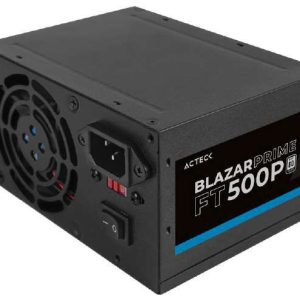 Acteck AC-938143 unidad de fuente de alimentación 500 W 20+4 pin ATX ATX Negro
