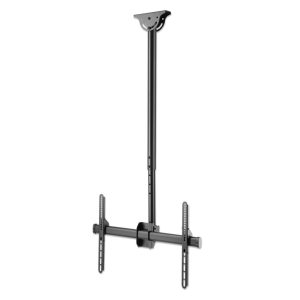 Manhattan Soporte de techo para TV de movimiento completo y ajustable en altura