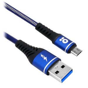 BRobotix 6000717 cable USB USB 2.0 1 m USB A Micro-USB B Azul