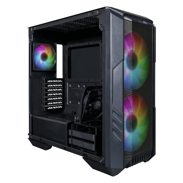 Cooler Master HAF 500 Midi Tower Negro - Imagen 4