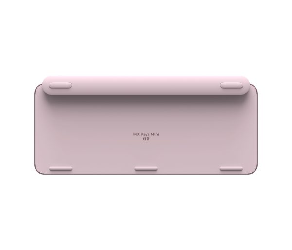 Logitech MX Keys Mini teclado Universal RF inalámbrico + bluetooth Rosa - Imagen 3