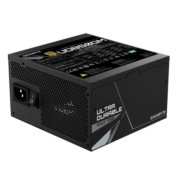 GIGABYTE UD850GM unidad de fuente de alimentación 850 W 20+4 pin ATX ATX Negro - Imagen 3