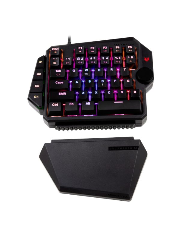 Balam Rush BR-932721 teclado Juego USB Negro
