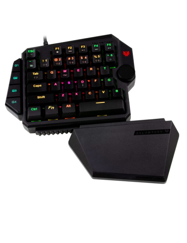 Balam Rush BR-932721 teclado Juego USB Negro - Imagen 4