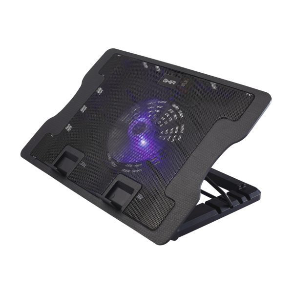 Ghia GAC-226 soporte para laptop Soporte para computadora portátil Negro 45.7 cm (18") - Imagen 2