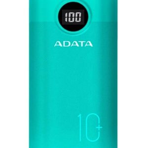 ADATA AP10000QCD-DGT-CGN batería externa Ión de litio 1000 mAh Verde