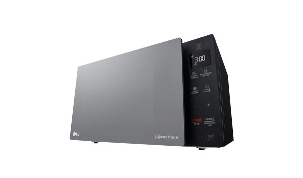 LG MS1536GIR microondas Negro, Espejo Solo microondas Mostrador 42 L 1350 W - Imagen 4