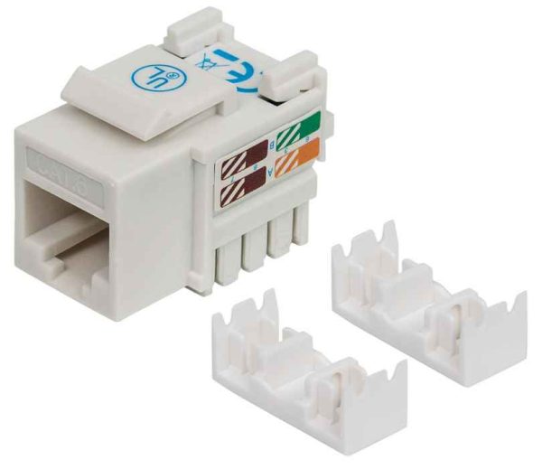 Intellinet JACK RJ45 CAT6 KEYSTONE DE IMPACTO BLANCO - Imagen 4