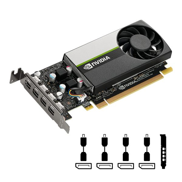 PNY VCNT10008GB-PB tarjeta gráfica NVIDIA T1000 8 GB GDDR6 - Imagen 2