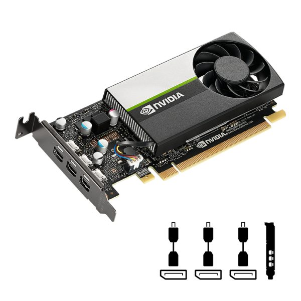 PNY VCNT4004GB-PB tarjeta gráfica NVIDIA T400 4 GB GDDR6 - Imagen 2