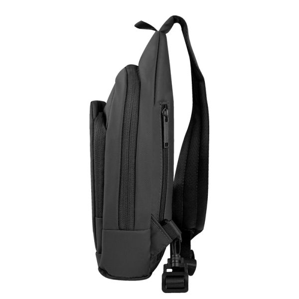 Perfect Choice PC-085041 bolsa de mano y de hombro Poliéster Negro Unisex Bolsa cruzada - Imagen 4