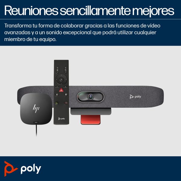 POLY Barra de video USB Studio R30 - Imagen 2