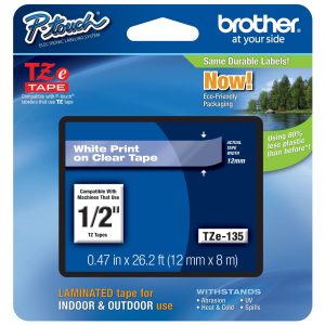 Brother TZeS135 cinta para impresora de etiquetas TZ