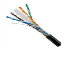 Saxxon OUTPCAT6GCOPEXT cable de red Negro 305 m Cat6 U/UTP (UTP)