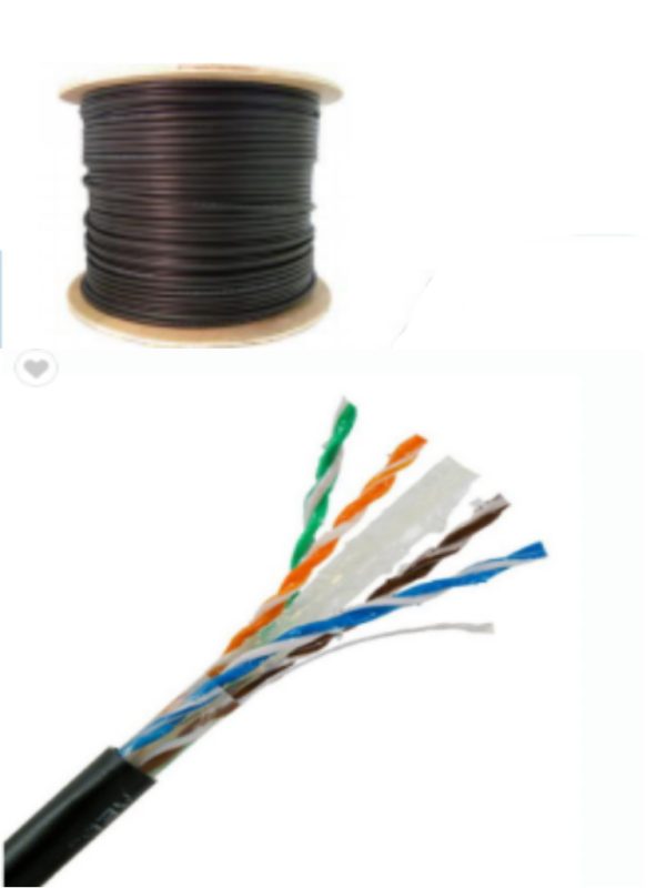 Saxxon OUTPCAT6GCOPEXT cable de red Negro 305 m Cat6 U/UTP (UTP) - Imagen 2