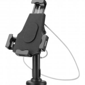 Manhattan Soporte para Tablet o iPad 2 en 1, soporte de escritorio con cerradura y soporte de montaje en pared