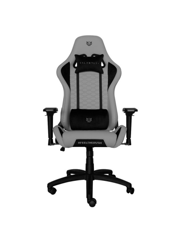 Balam Rush BR-932844 silla para videojuegos Silla de juegos para PC asiento acolchado Negro, Gris - Imagen 2