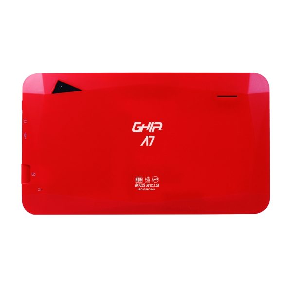 Ghia A7 Wi-Fi 16 GB 17.8 cm (7") 1 GB Wi-Fi 4 (802.11n) Android 11 Go Edition Rojo - Imagen 2