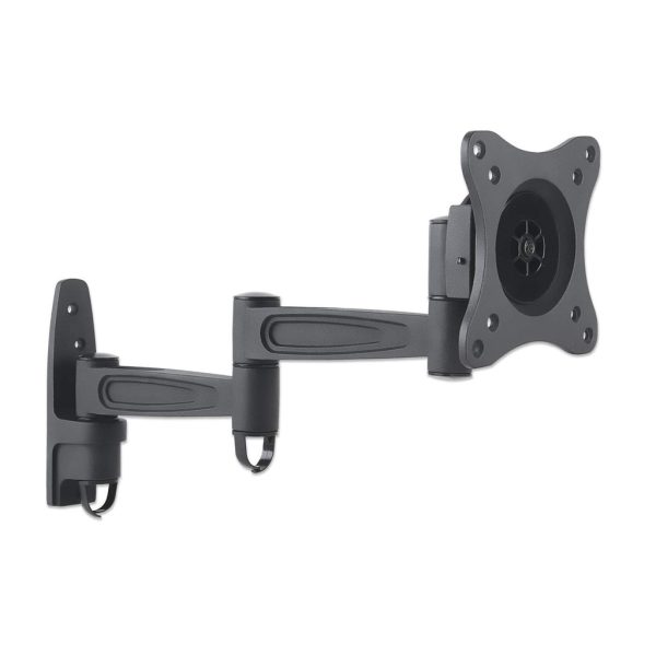 Manhattan Soporte para monitor, de pared, movimiento articulado, pantalla plana de 13" a 27" máximo 15 kg - Imagen 4