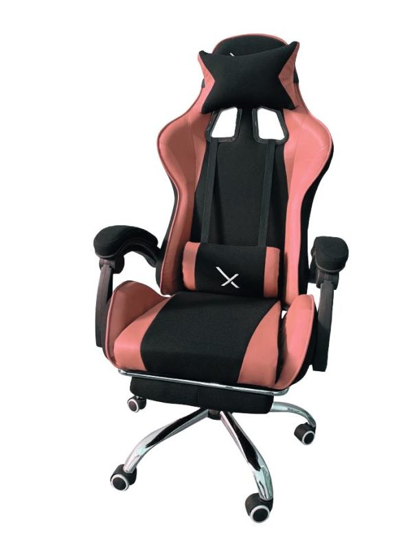 XZEAL XZ05-1 Silla de juegos para PC Negro, Rosa