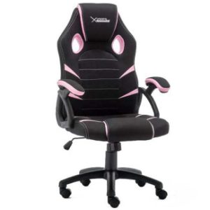 XZEAL XZT-50 Silla universal para juegos asiento acolchado Negro, Rosa