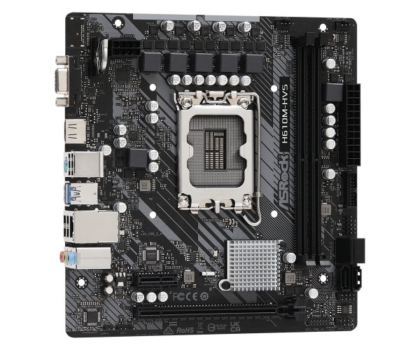 Asrock H610M-HVS Intel H610 LGA 1700 Micro ATX - Imagen 4