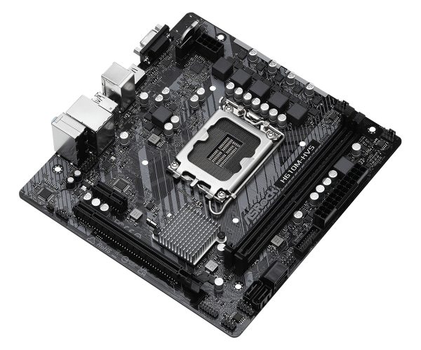 Asrock H610M-HVS Intel H610 LGA 1700 Micro ATX - Imagen 3