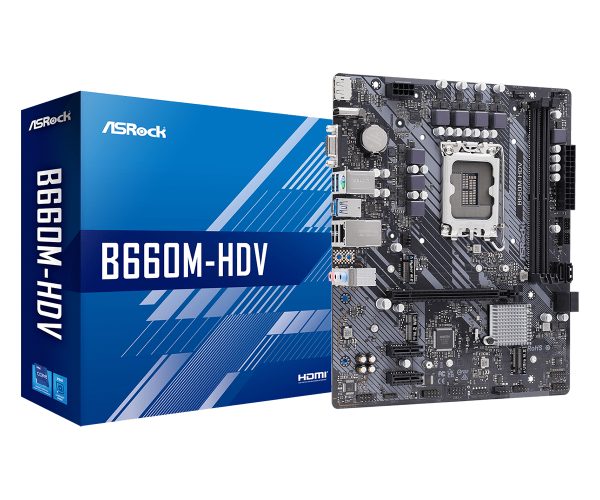 Asrock B660M-HDV Intel B660 LGA 1700 Micro ATX