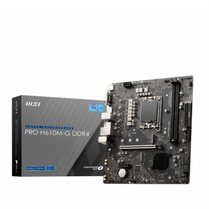 MSI PRO H610M-G DDR4 placa base Intel H610 LGA 1700 Micro ATX