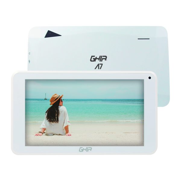 Ghia A7 Wi-Fi 16 GB 17.8 cm (7") 1 GB Wi-Fi 4 (802.11n) Android 11 Go Edition Blanco - Imagen 3