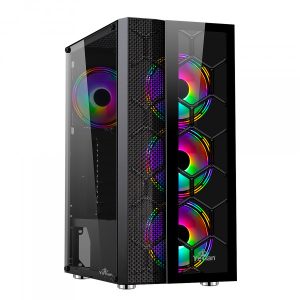 Yeyian YCH-7S3V-01BK gabinete de computadora Midi Tower Negro
