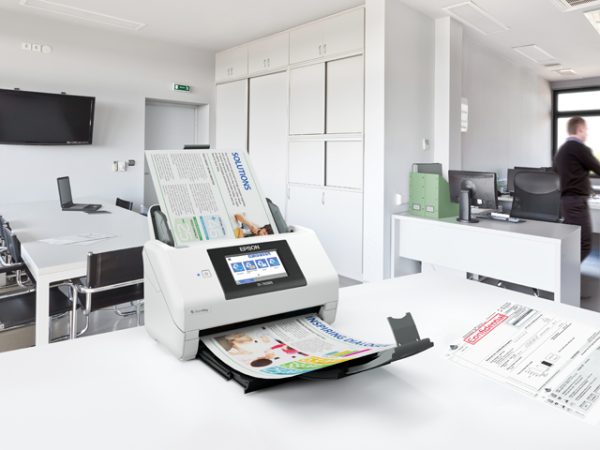 Epson WorkForce DS-790WN Escáner alimentado con hojas 600 x 600 DPI A4 Negro, Blanco - Imagen 3