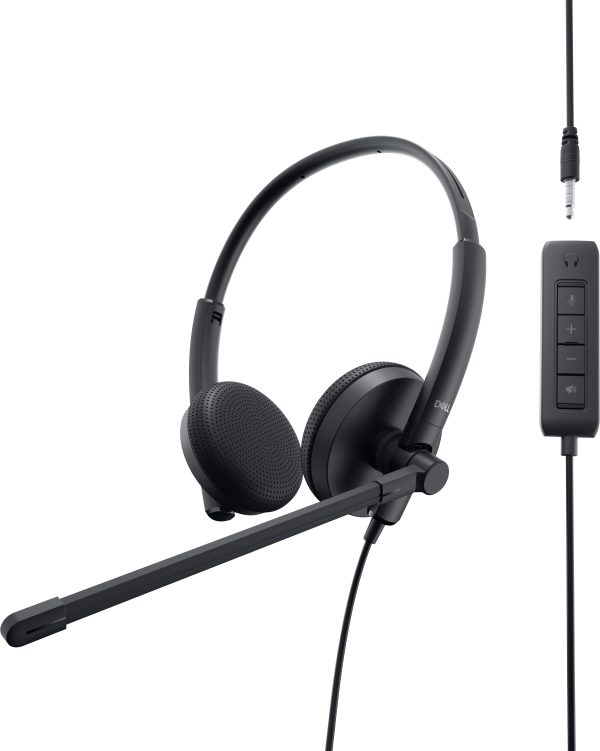 DELL WH1022 Auriculares Alámbrico Diadema Llamadas/Música Negro - Imagen 2