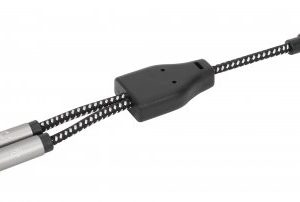 Manhattan Adaptador Auxiliar 3.5 mm 2 a 1