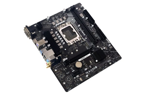 Biostar H610MX-E placa base Intel H610 LGA 1700 Micro ATX - Imagen 2
