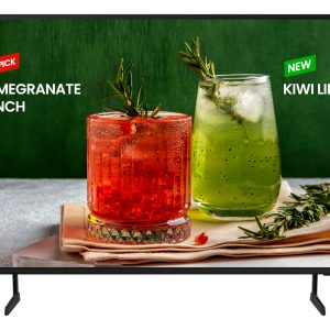 Samsung LH55BEDHVGFXZX pantalla de señalización Pantalla plana de señalización digital 139.7 cm (55") LED Wifi 4K Ultra HD Negro Tizen 16/7