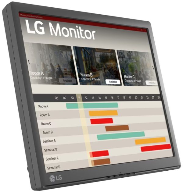 LG 17BR30T-B monitor de computadora 43.2 cm (17") 1280 x 1024 Pixeles SXGA LED Pantalla táctil Mesa Negro - Imagen 3