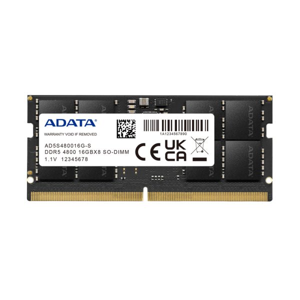 ADATA AD5S480016G-S módulo de memoria 16 GB 1 x 16 GB DDR5 4800 MHz ECC - Imagen 3