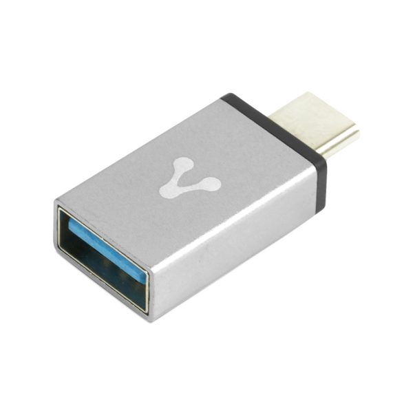 Vorago ADP-101 cambiadores de género de cables USB Type C USB 3.0 Plata - Imagen 4