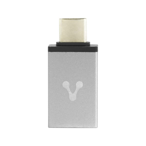 Vorago ADP-101 cambiadores de género de cables USB Type C USB 3.0 Plata - Imagen 3