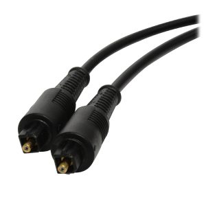 X-Case TOSLINKCA180 cable InfiniBand y de fibra óptica 1.8 m Toslink Negro