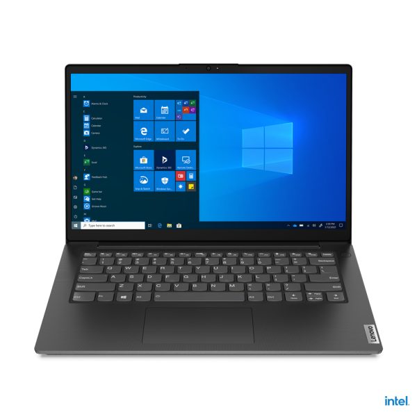 Lenovo V V14 Intel® Celeron® N N4500 Computadora portátil 35.6 cm (14") HD 4 GB DDR4-SDRAM 128 GB SSD Wi-Fi 5 (802.11ac) Windows 11 Home Negro