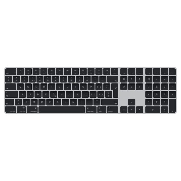 Apple Magic Keyboard teclado Universal USB + Bluetooth Español Negro, Plata