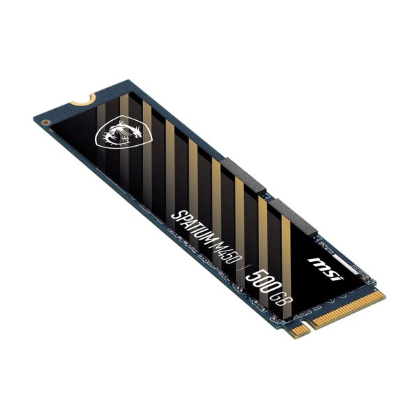 MSI SPATIUM M450 PCIe 4.0 NVMe M.2 500GB PCI Express 4.0 3D NAND - Imagen 3