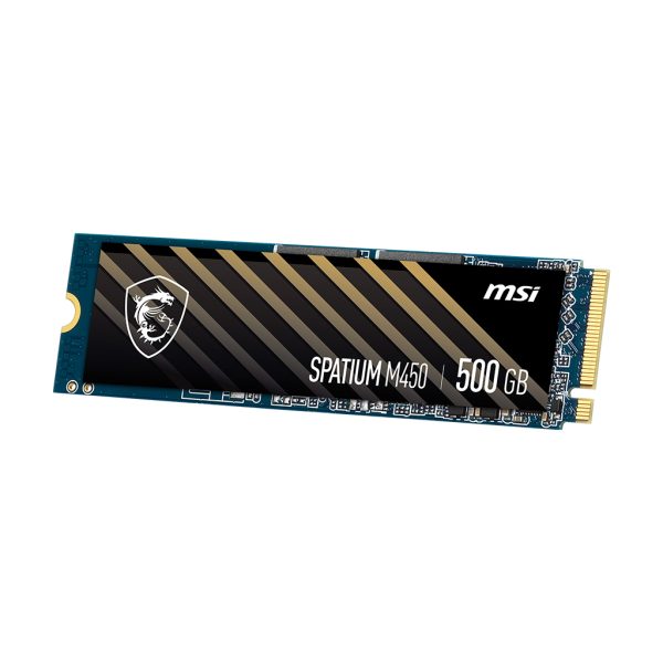MSI SPATIUM M450 PCIe 4.0 NVMe M.2 500GB PCI Express 4.0 3D NAND - Imagen 4